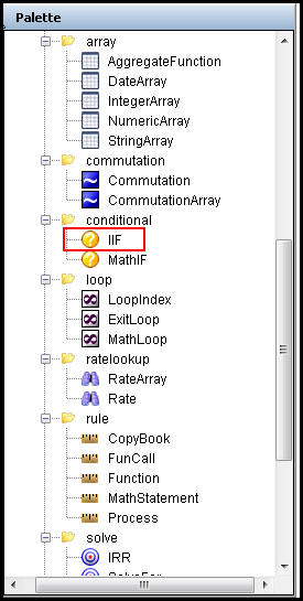 IIF Math Variable in the Rules Palette
